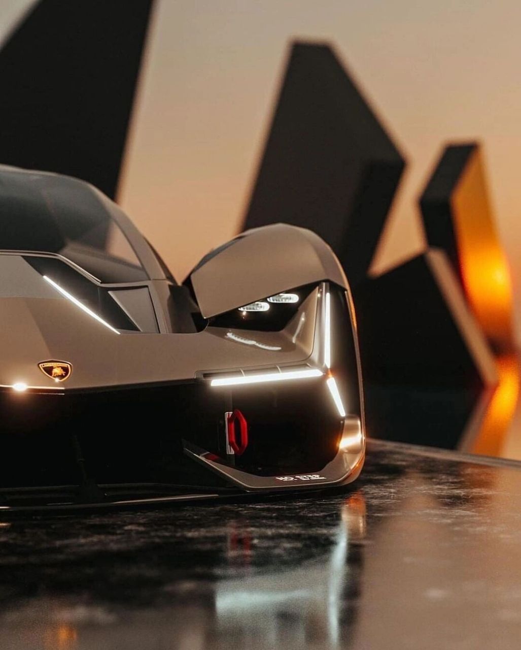 兰博基尼terzo millennio 纯电动超跑 #兰博基尼terzo# #兰博基尼