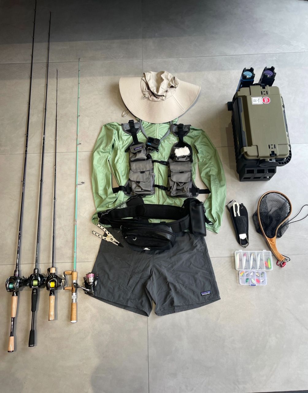 路亚钓鱼装备|我的钓鱼91日记 98始祖鸟风壳arctery x nodin