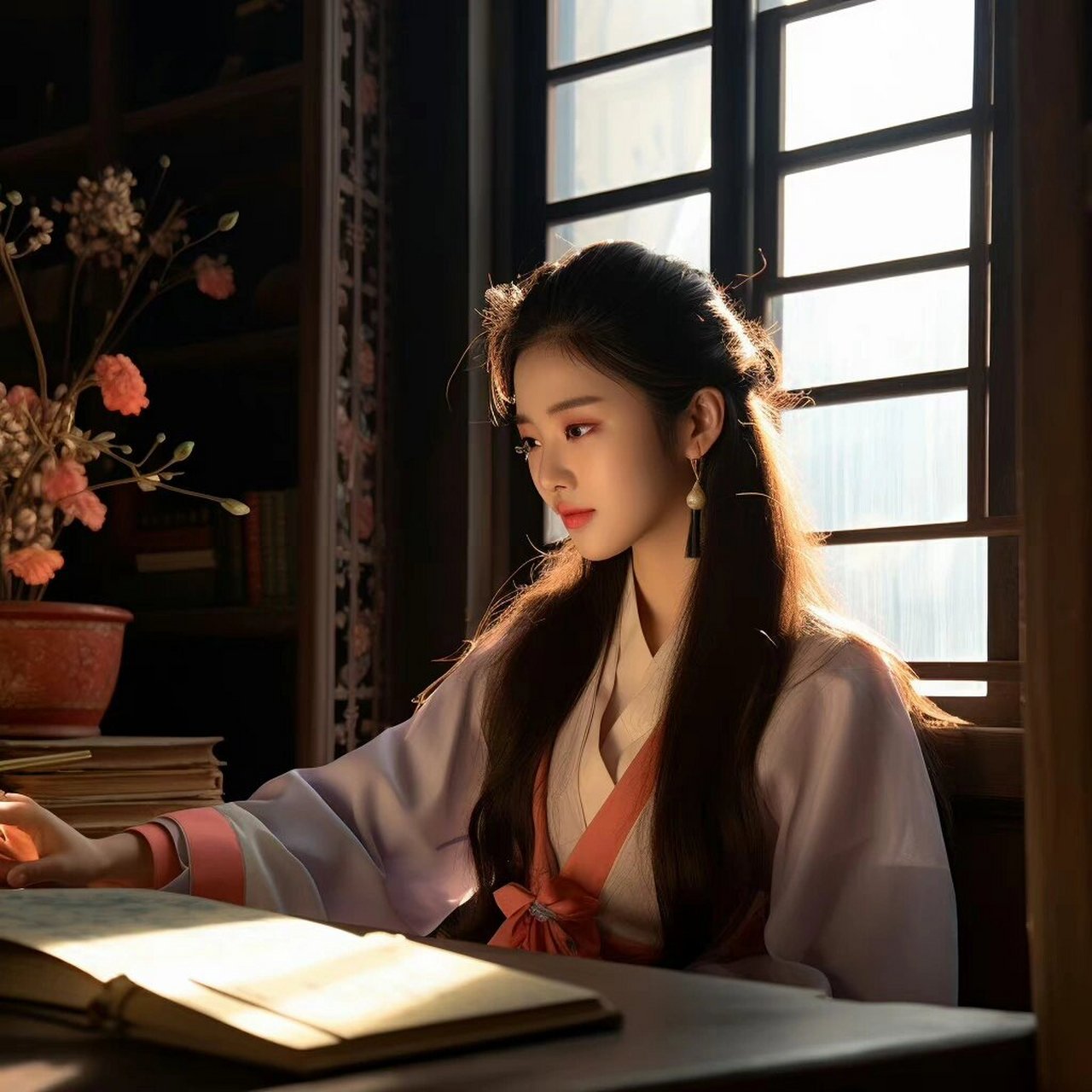 文静女生头像岁月静好 92源自微博 礼貌取92