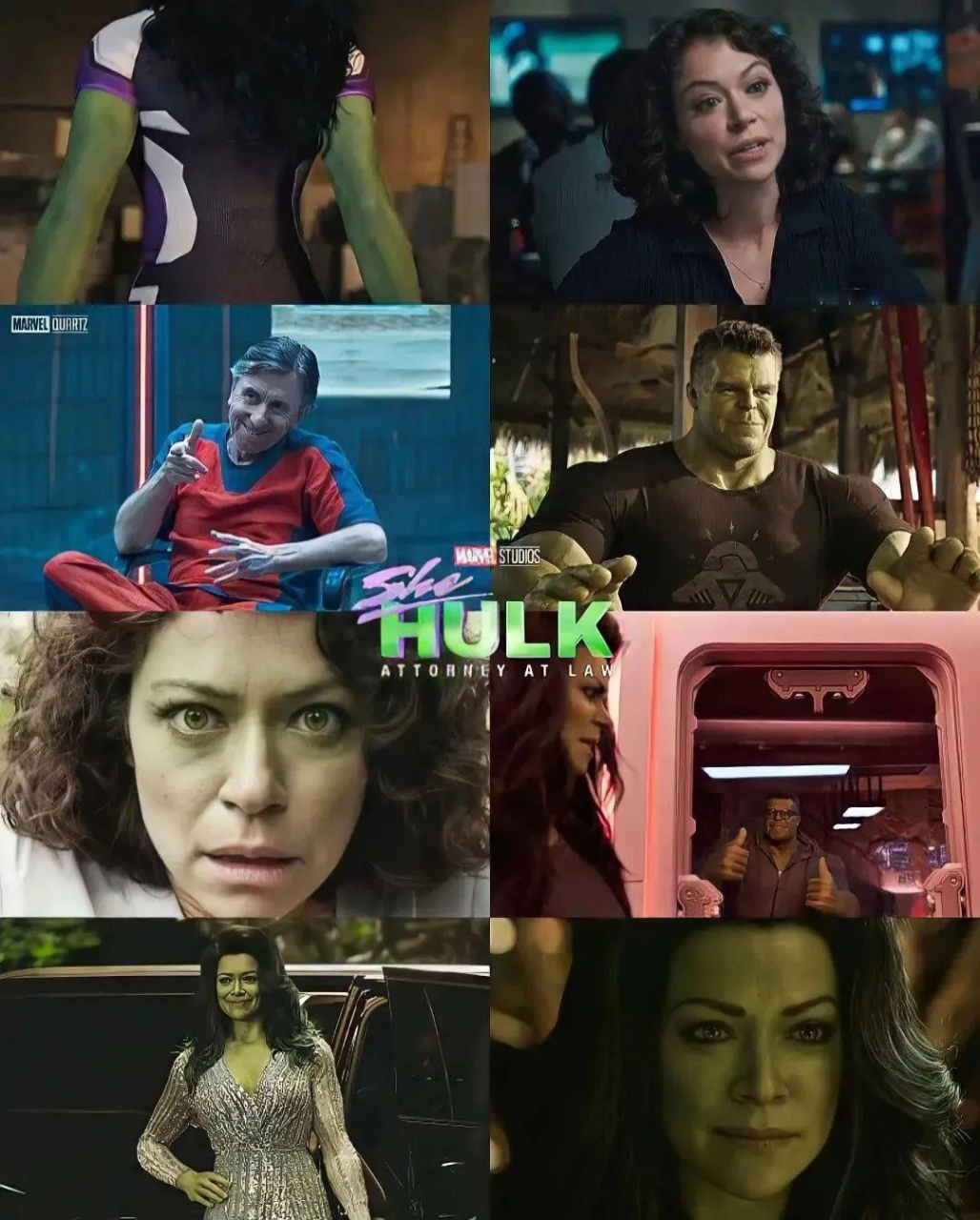 《女绿巨人》角色詹尼弗·沃特斯 jennifer walters ,由《黑色孤儿