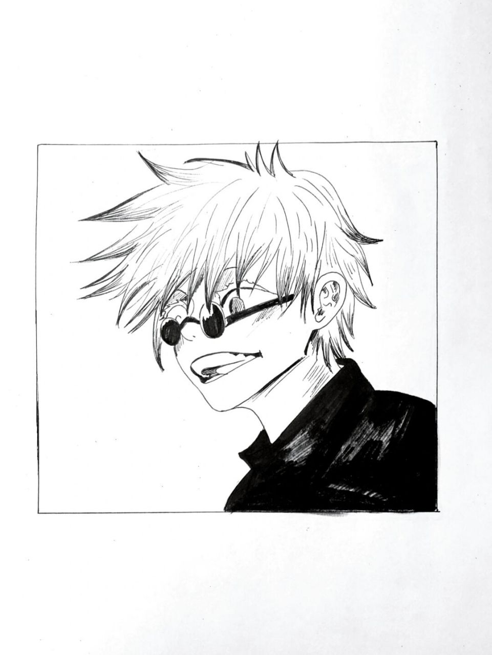 线描人物男生 #马克笔# #线描# #人物线描# #线描人物# #黑白线描