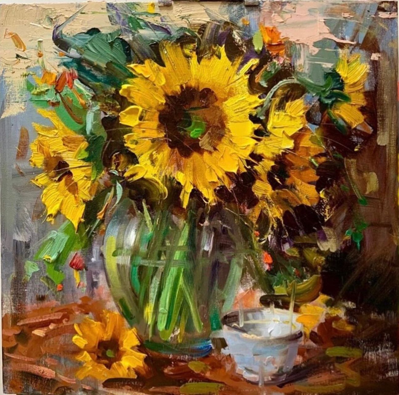 油画素材分享21|mostafa keyhani(静物篇) 今日分享来自加拿大印象派