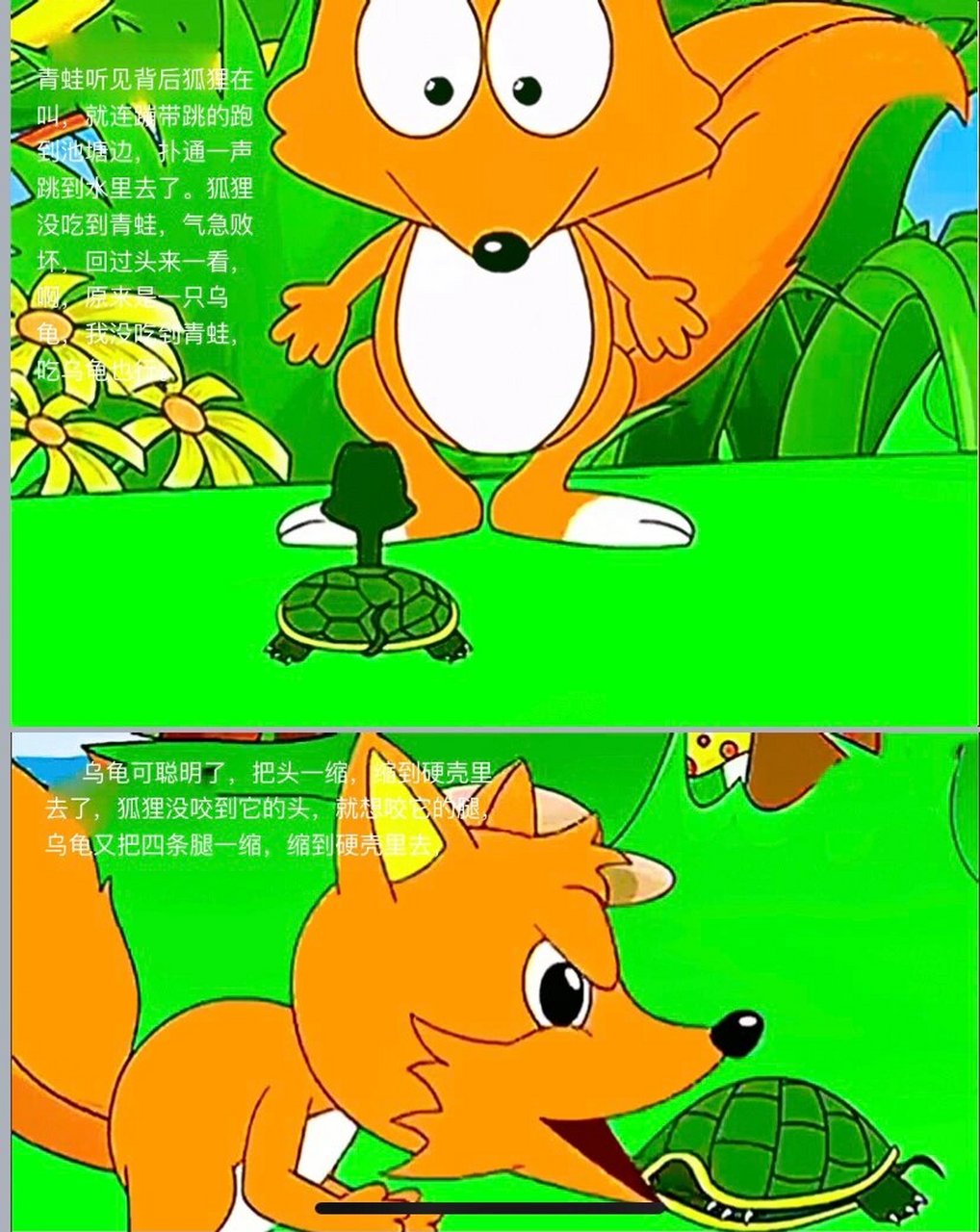 中班语言活动——《聪明的乌龟》课件77教案 活动名称:《聪明的乌龟