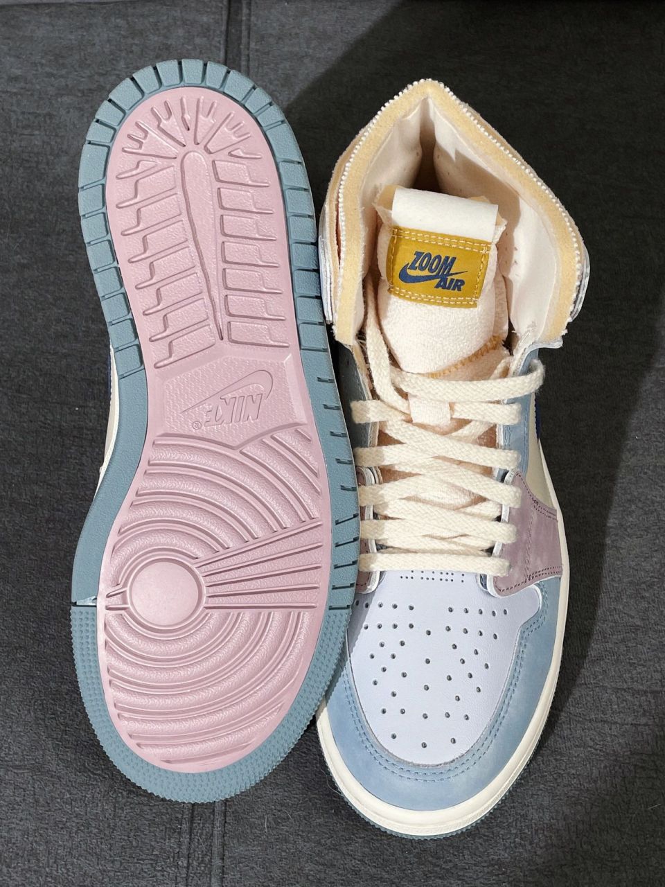 买鞋日记-我的第一双带zoom气垫的aj1 今年突然被这个系列种草了,主要