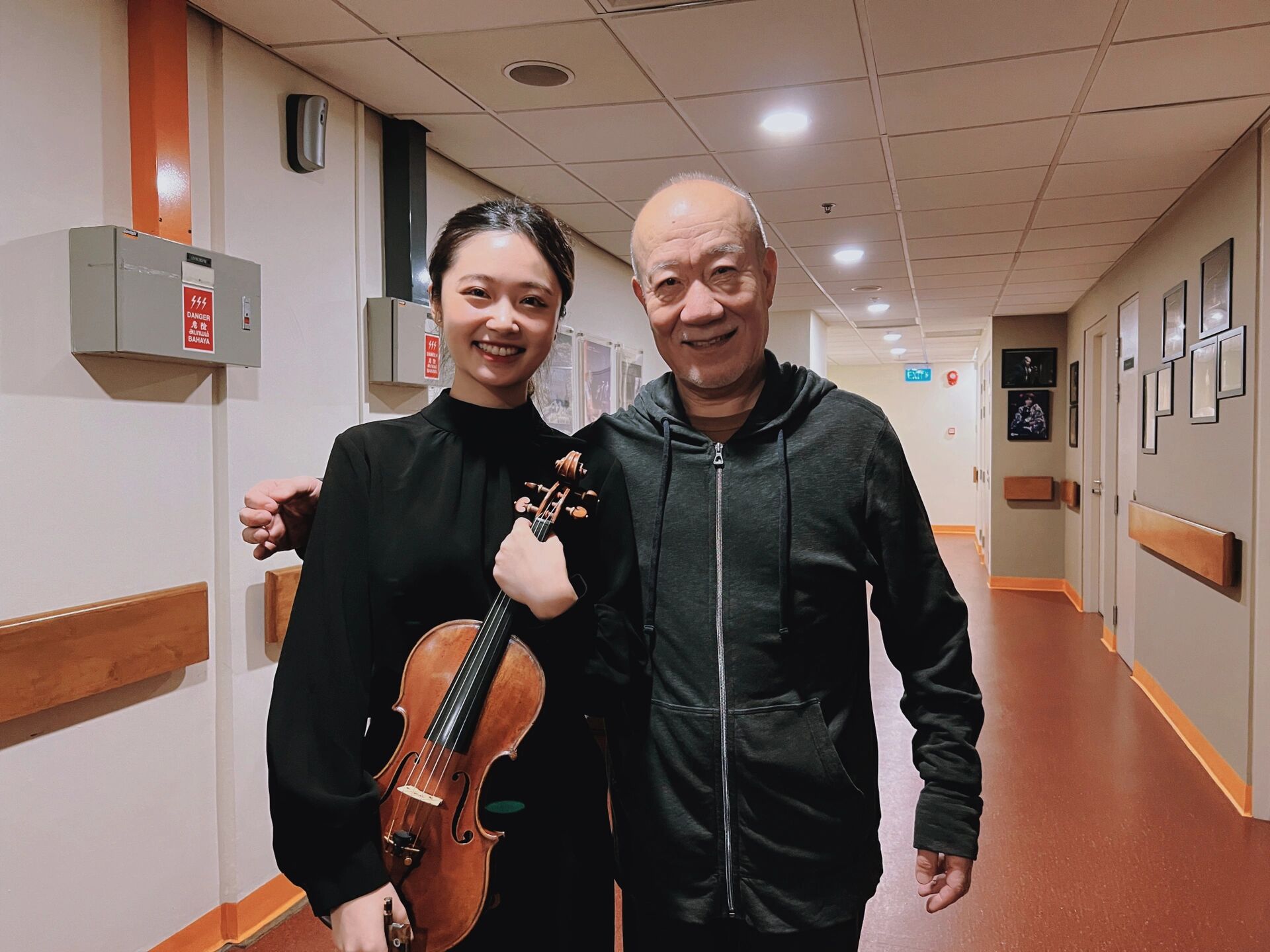 跟久石让爷爷照到相啦