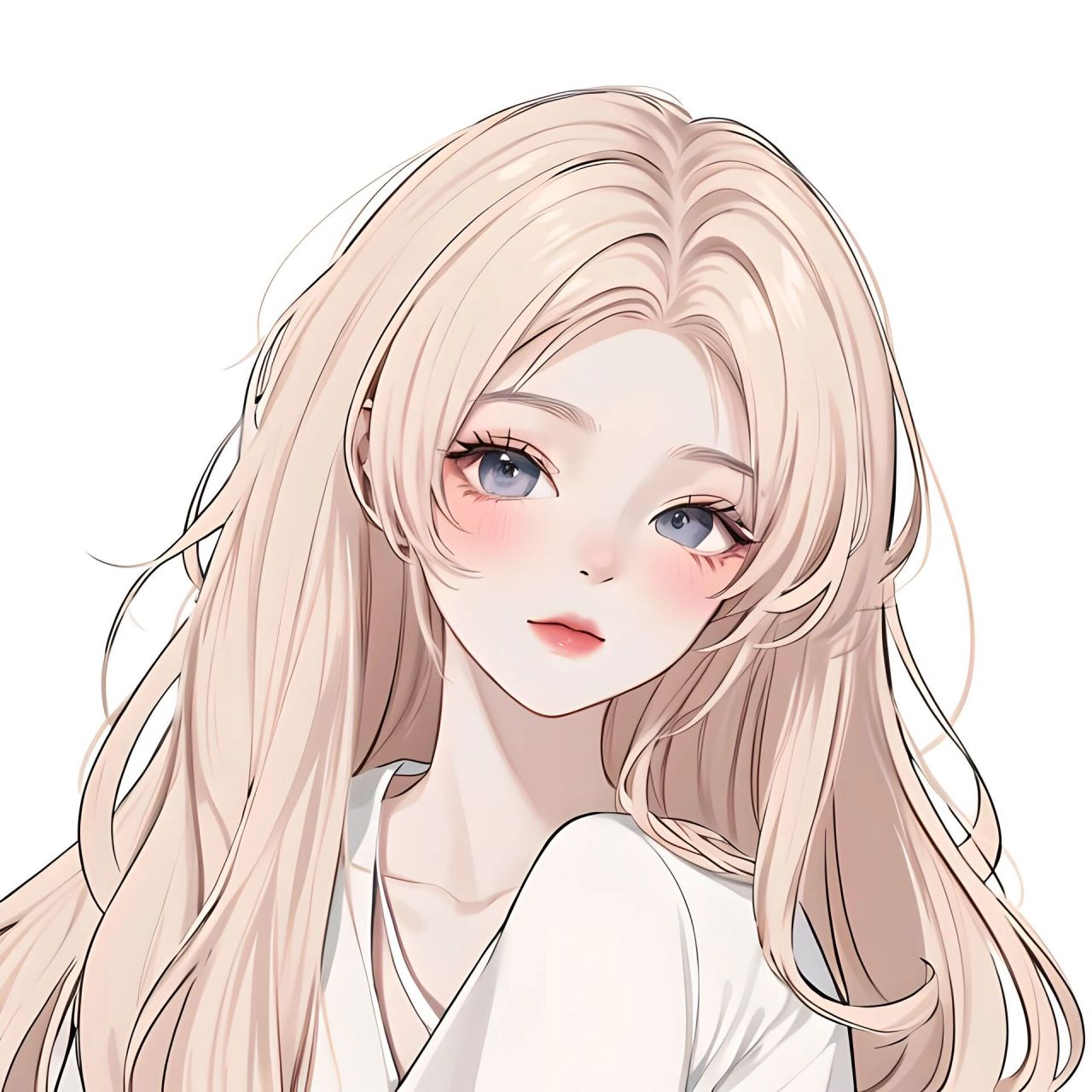 简约女头 一大早又在疯狂更新的我～