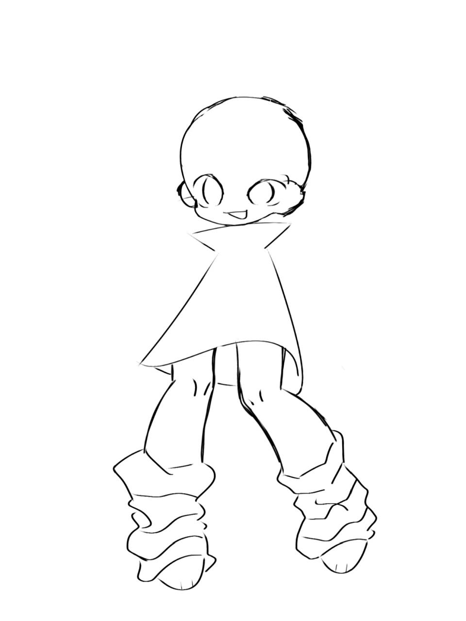 全身模板 禁止二转,发作品要@ ,禁止商用,用的话吱一声 禁止用来接稿