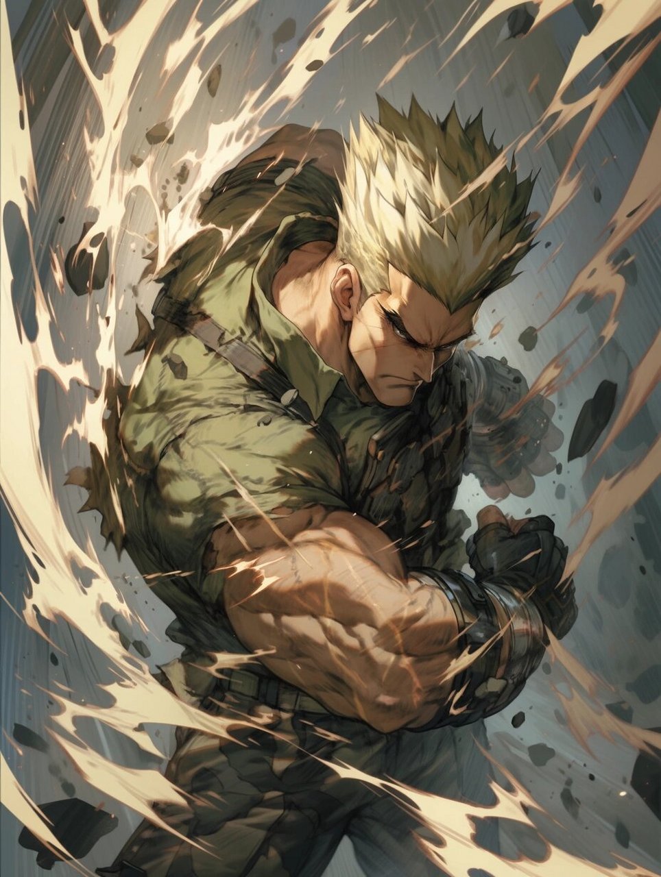 街霸 手机壁纸 ai绘画