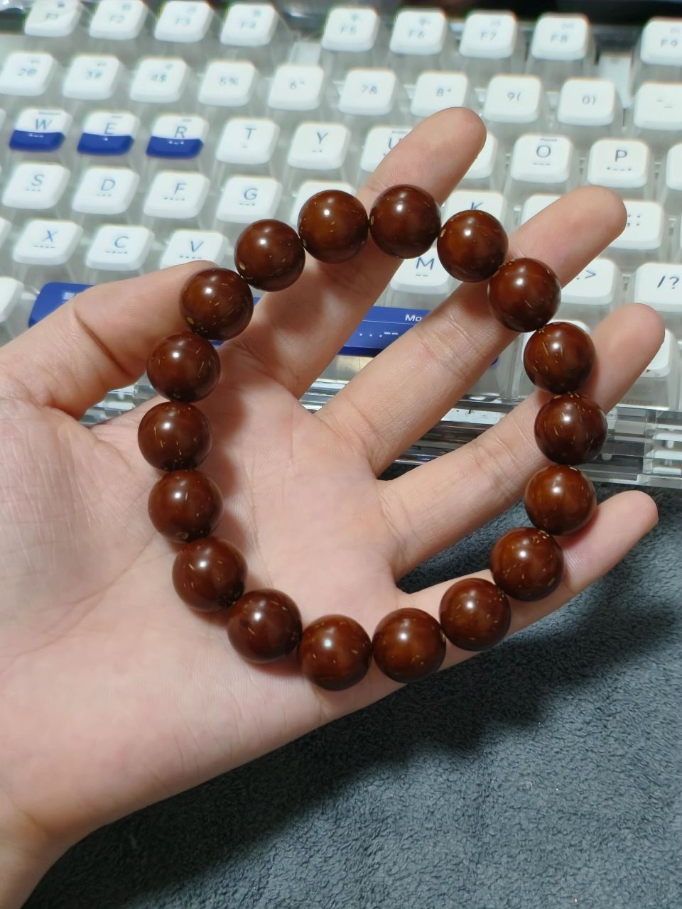 近期入的高货紫金鼠  8月入了几天紫金鼠系列手串. 图3:1.