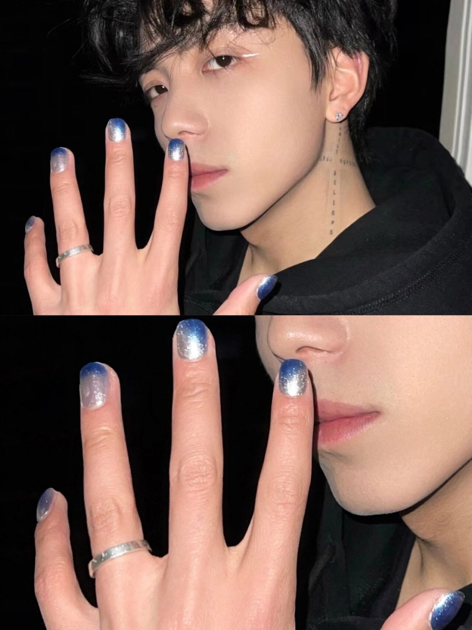 被问了好久的男士🚹美甲合集 今天也算是盘点一下我自己的美甲 真的
