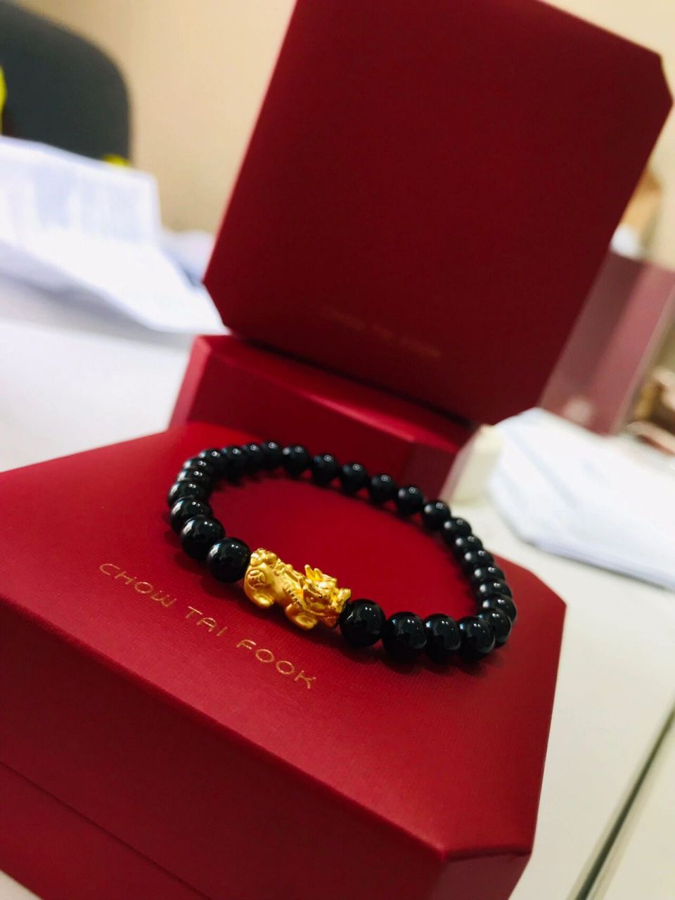 澳门9890周大福 7折款 周大福 新款810貔貅,比起经典款式纹路更