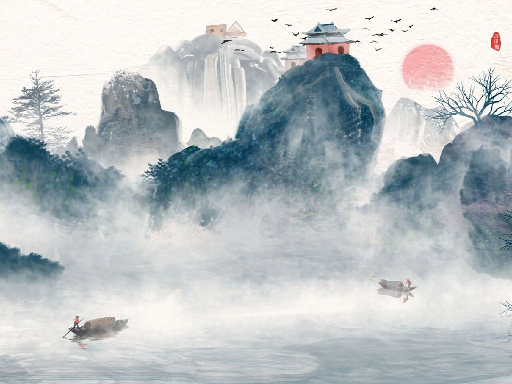 古风意境背景图分享 【摄图网】今天也是分享一波好看的古风意境背景