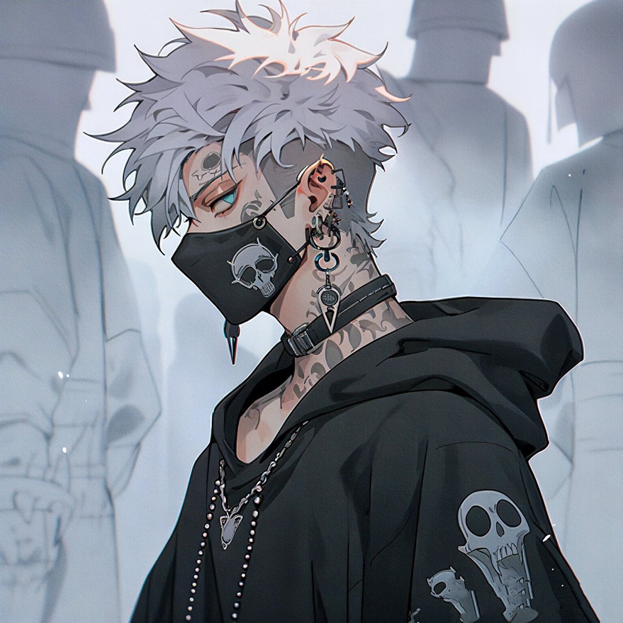 情侣头像 ▏超酷情侣头像 偶尔来个酷点的装扮也还不错嘛!你们赞同吗?