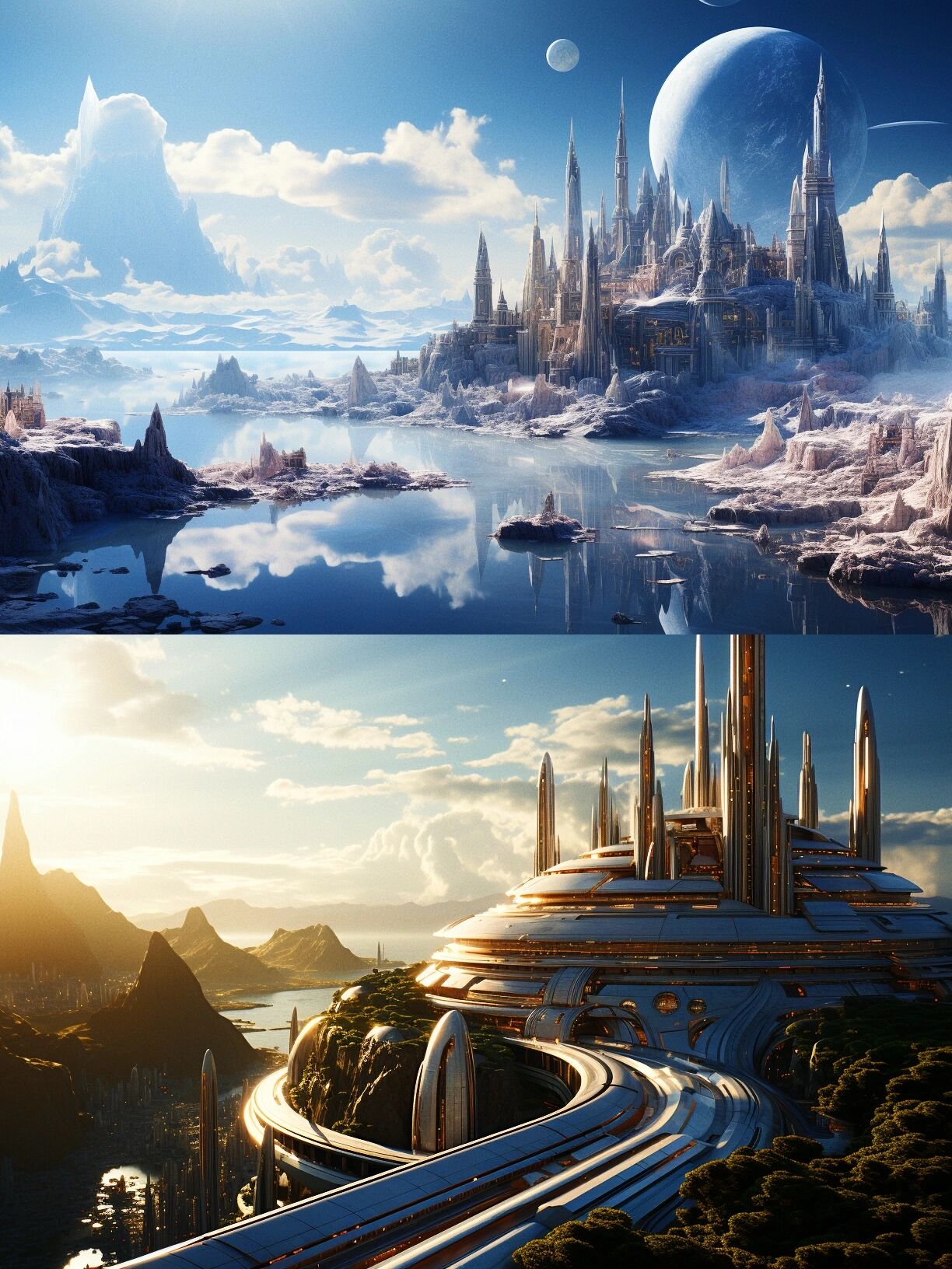 《未来城·畅想》|科学幻想|壁纸