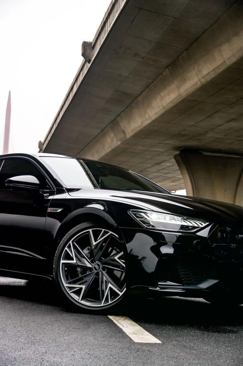 奥迪a7l黑武士写真.