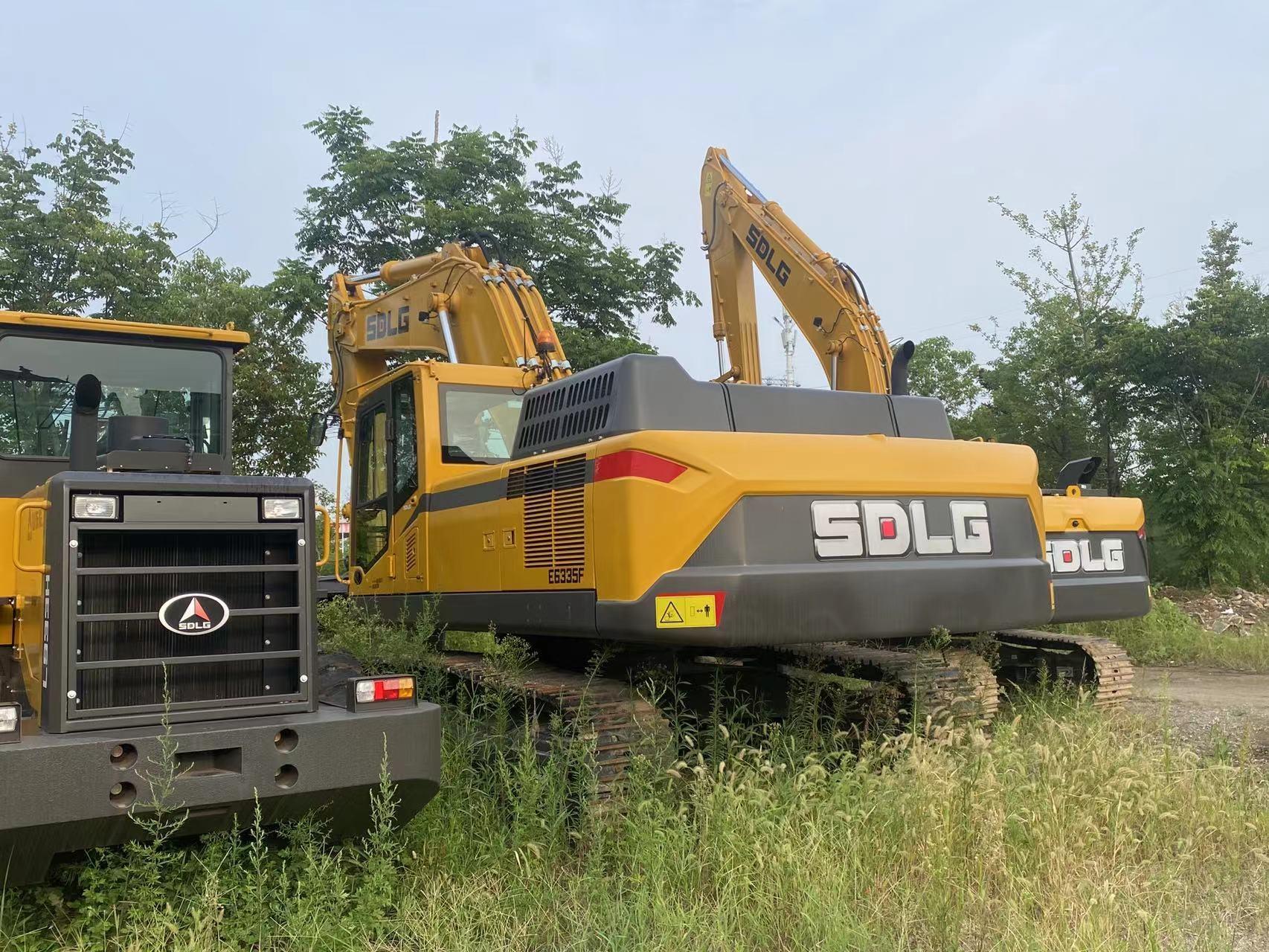 临工335f液压挖掘机配备原装进口沃尔沃d13发动机进口川崎液压系统