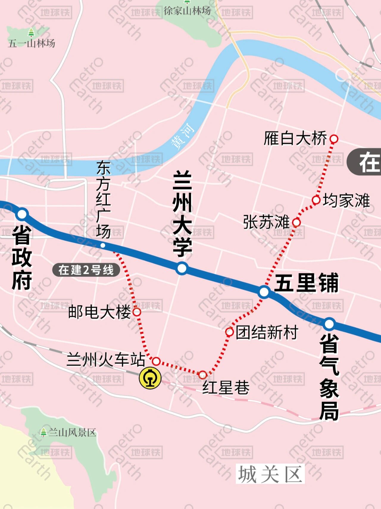 兰州地铁未来线路图图片