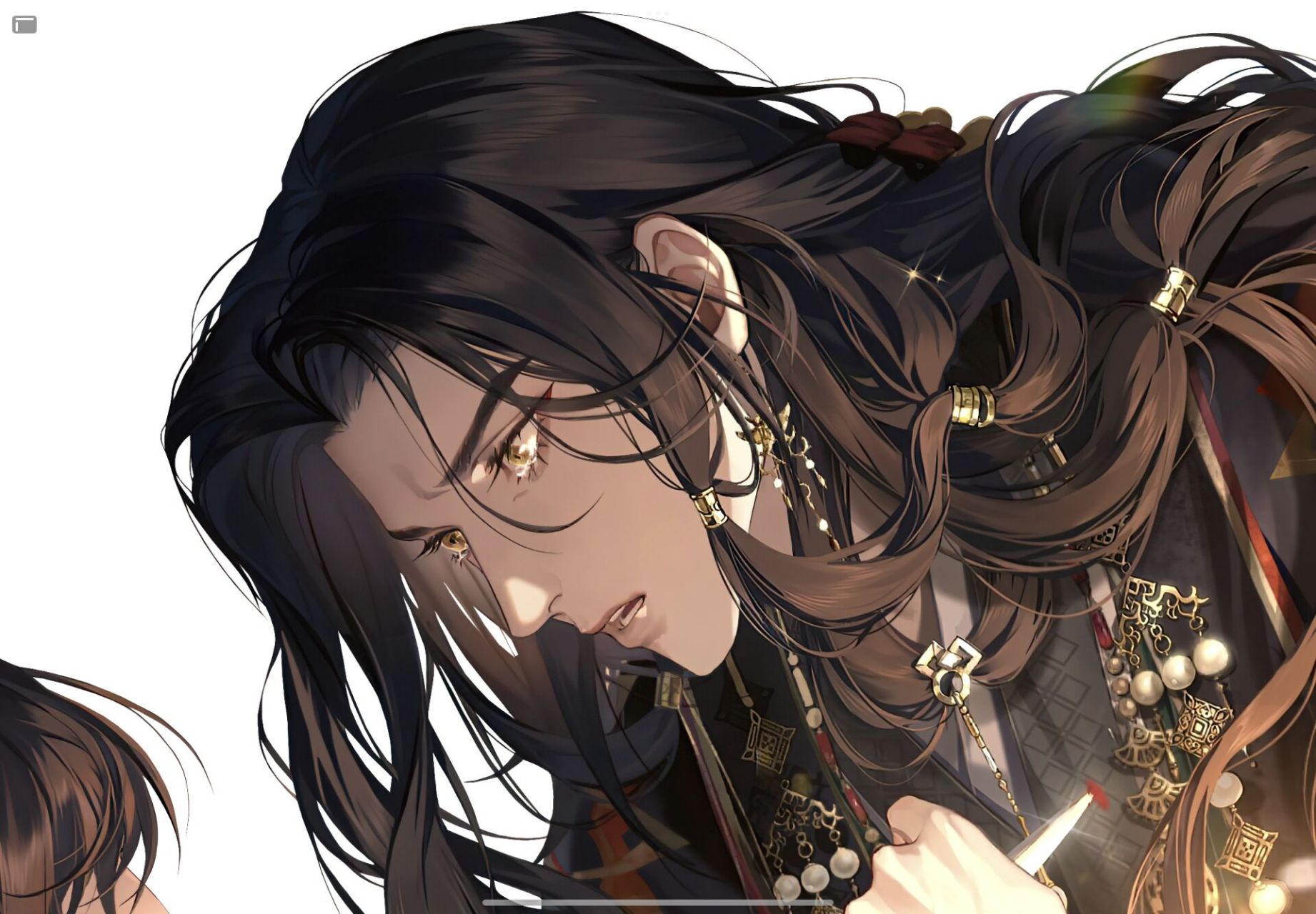 免抠流麻素材 免费流麻抠图素材|《代号鸢》刘辩 游戏内截图高清修复