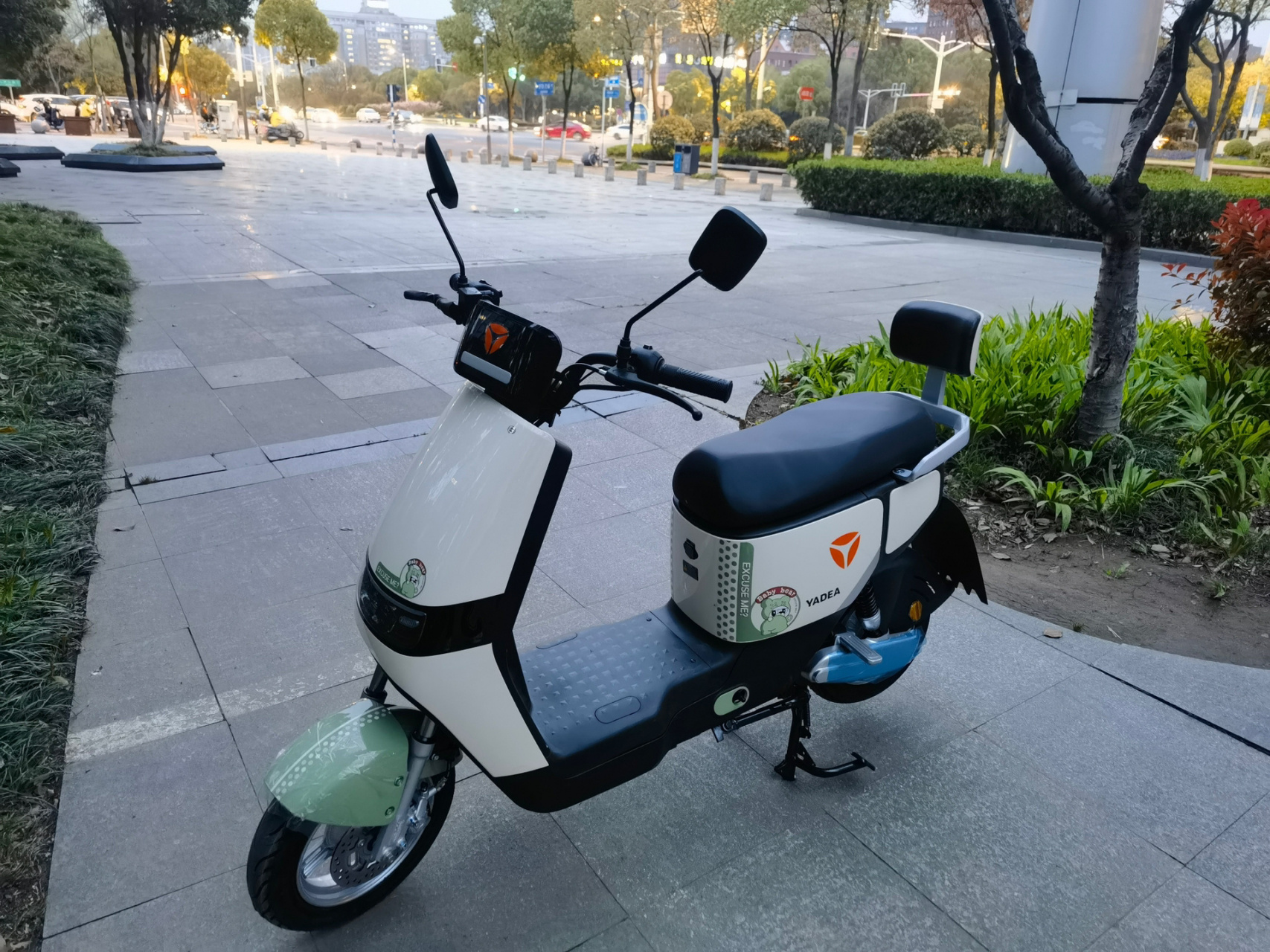 雅迪欧正二代,2690入手.送了雨衣,防盗锁,头盔,充电器.