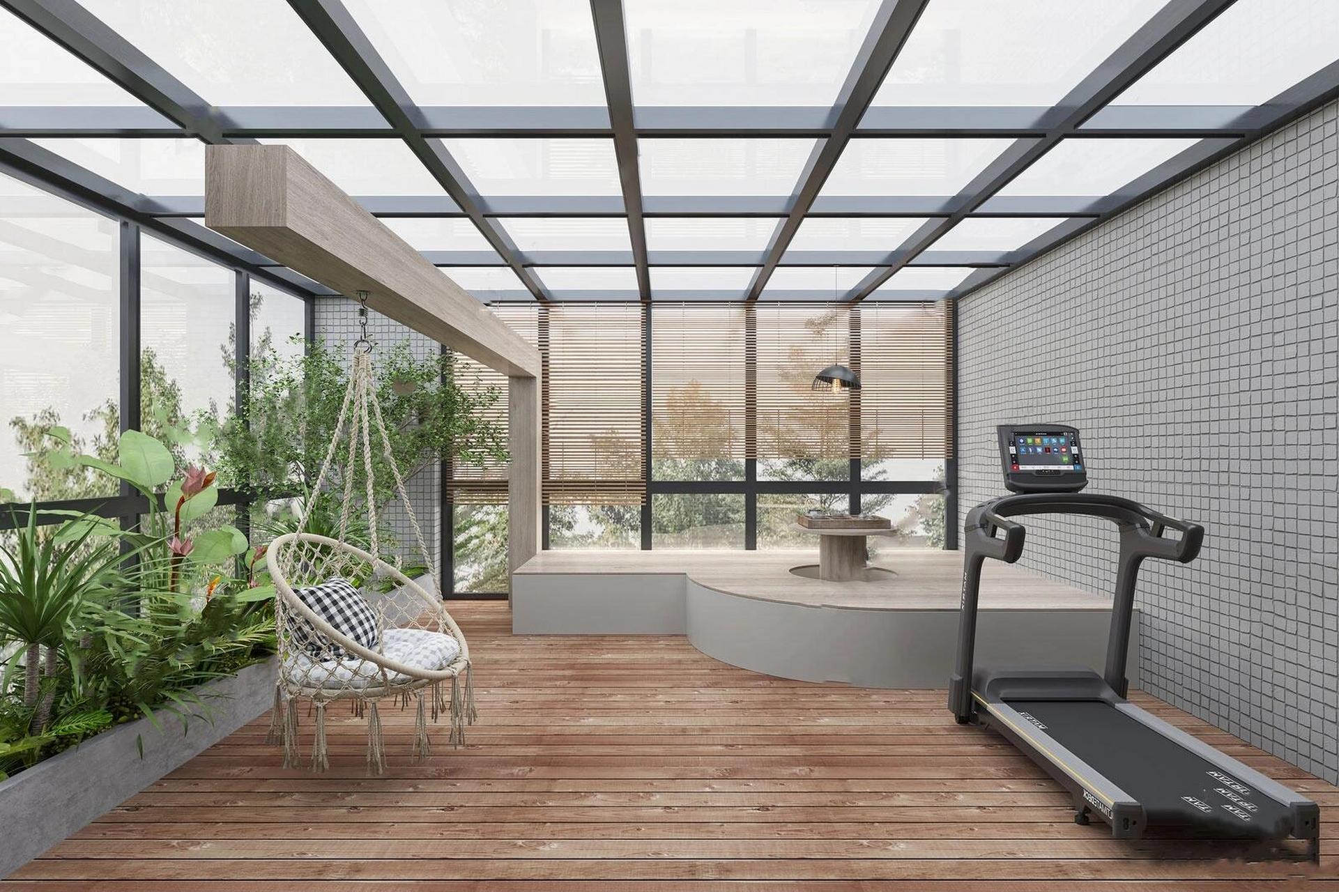 露台花🏡园玻璃阳光房这样装✅心中白月光 💖💖露台花🌿园