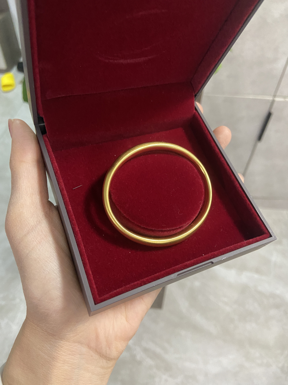 古法黄金贵妃镯7815我真的太太太喜欢我的金镯子了,买之前我就有