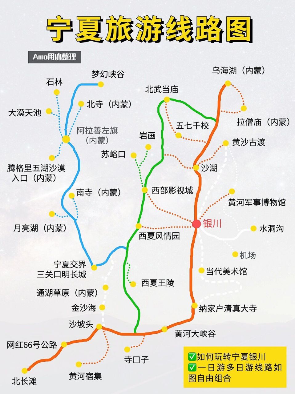 00宁夏旅游线路大集合|宁夏赏秋线路规划 90宁夏虽然面积不大,但