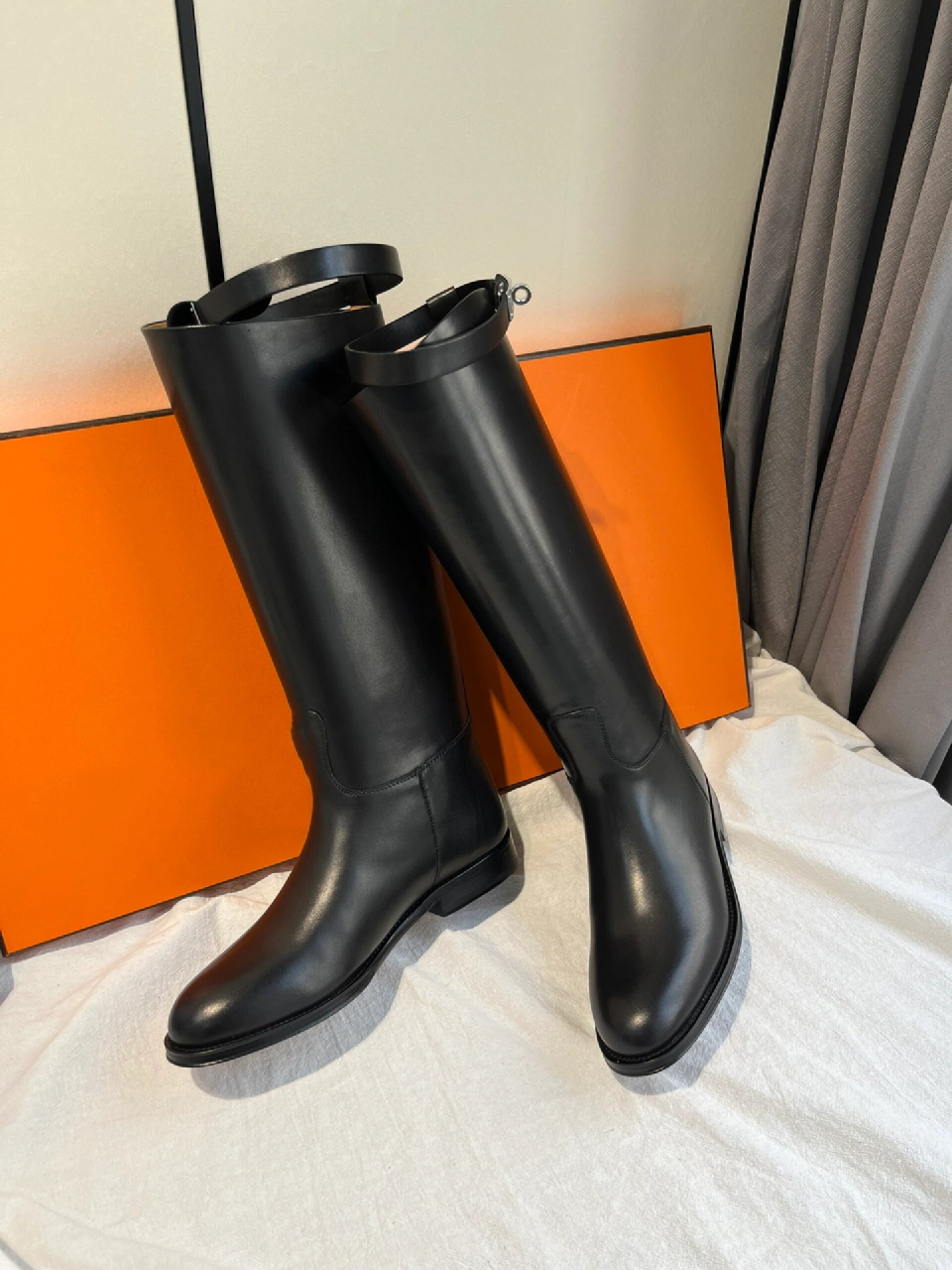 hermes# #hermes靴子# #骑士靴# #爱马仕kelly