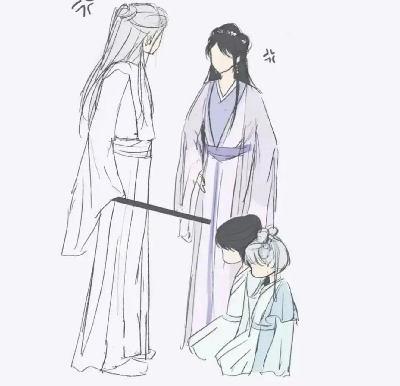 这绝对是灵魂画手呀  看来长相思断更的这两天 平行世界里的 相柳和