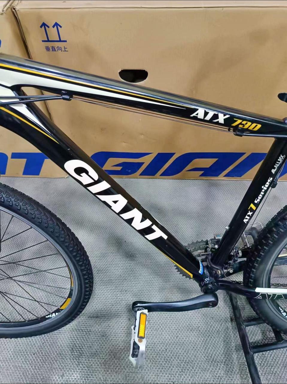 捷安特atx730.24速,m车架