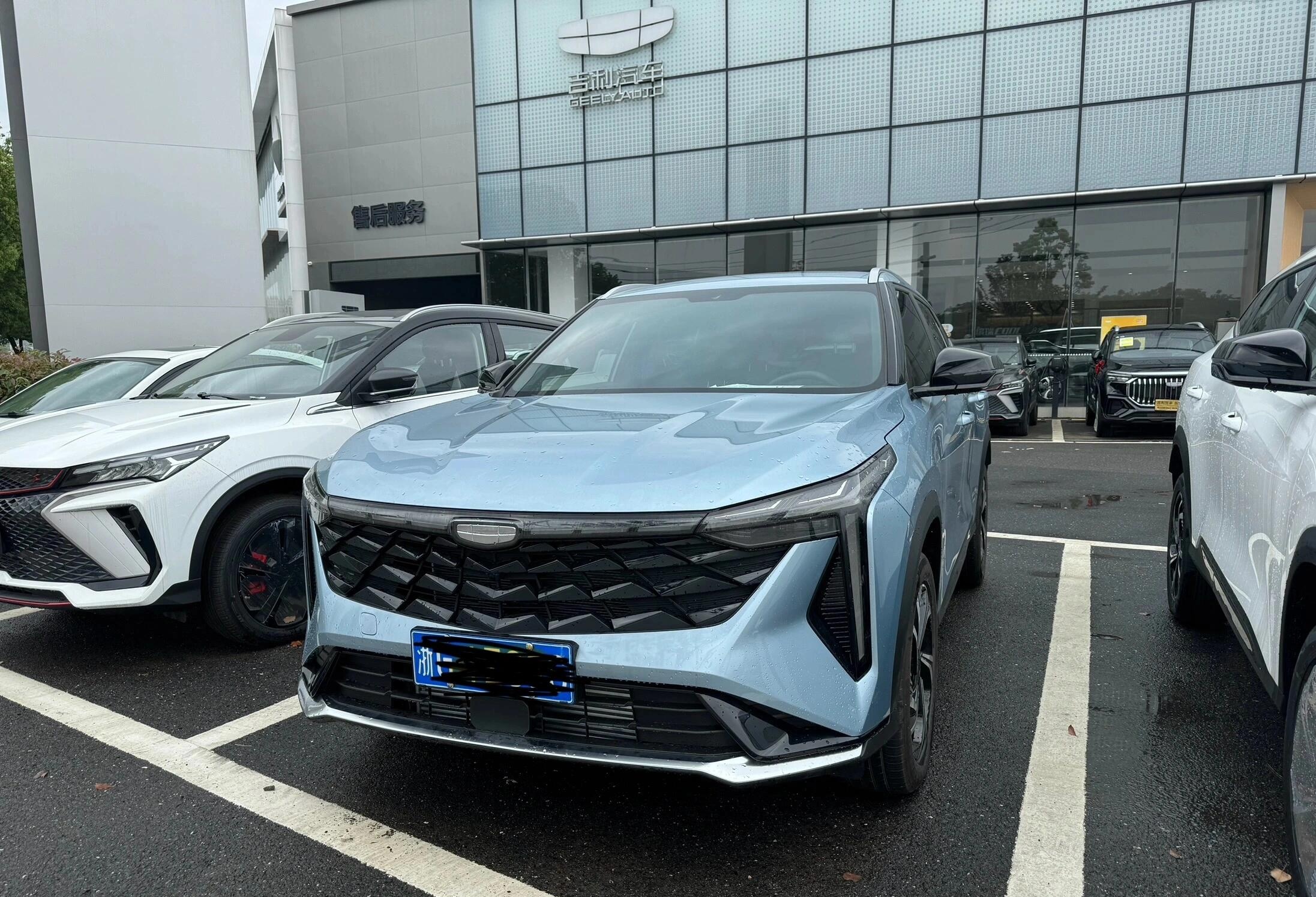 落地十万元的越野车