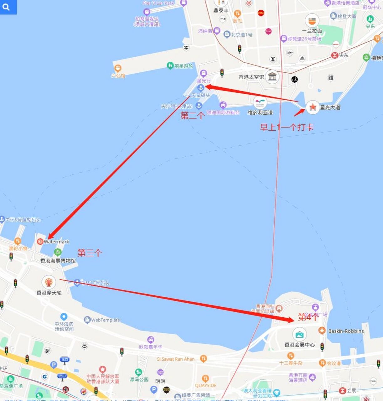 2小時逛完香港維多利亞港兩邊景點 上次說了平頂山避坑項,現在聊聊帶