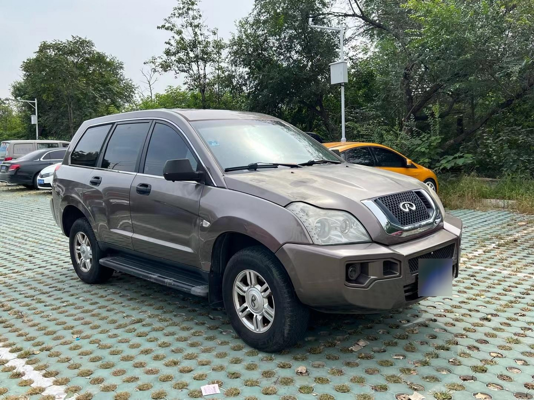 0t大型硬派越野车 12年奇瑞威麟x5 手动挡 带高低速四驱 纯纯硬派越野