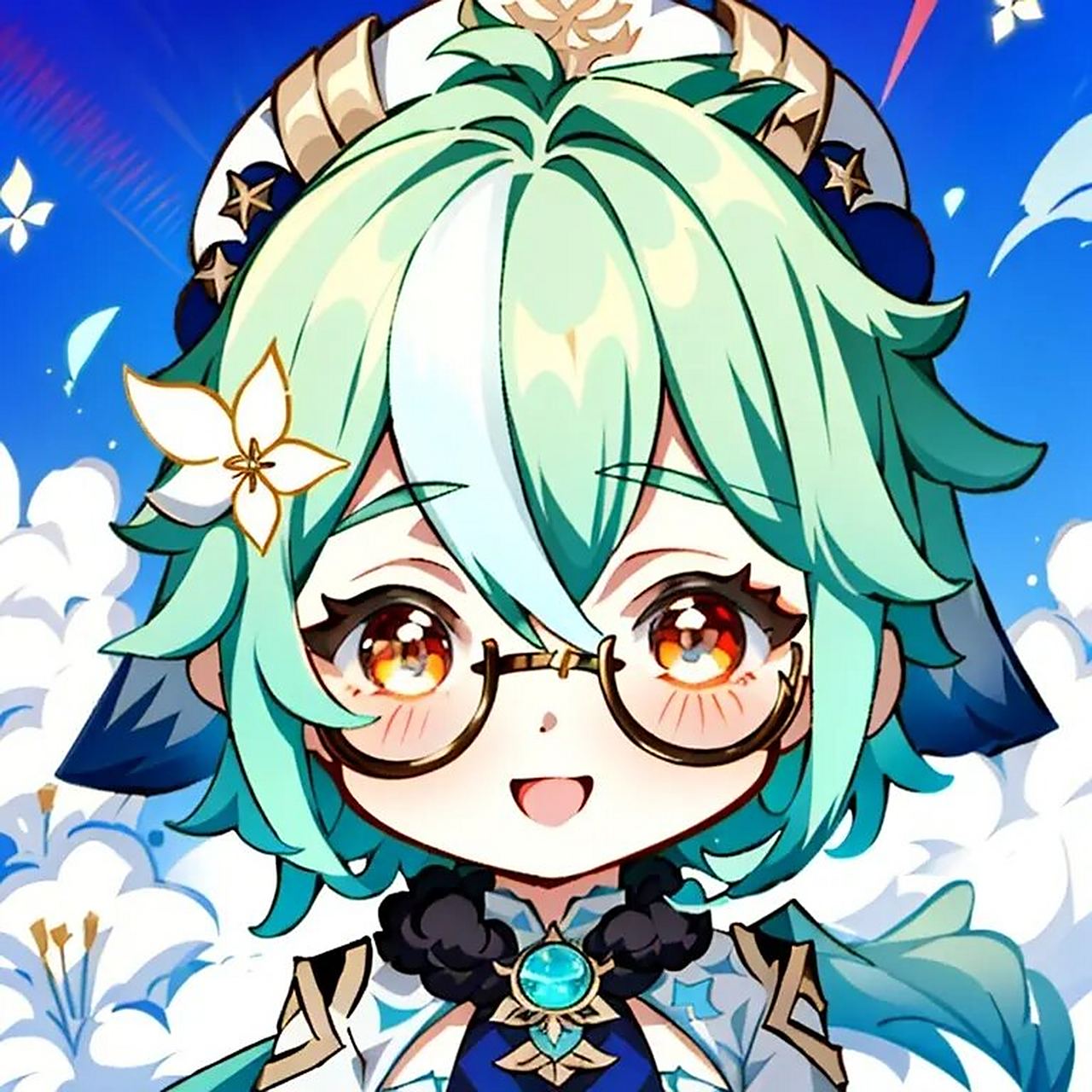 原神q版头像73:砂糖 #原神砂糖# #砂糖# #原神q版头像# #头像分享