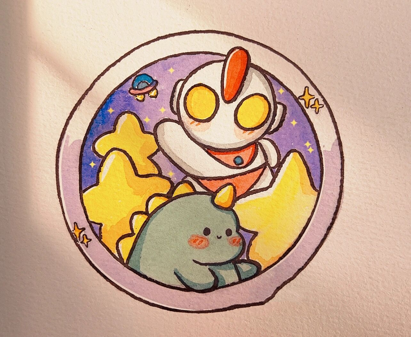 奥特曼简笔画 奥特曼与小怪兽