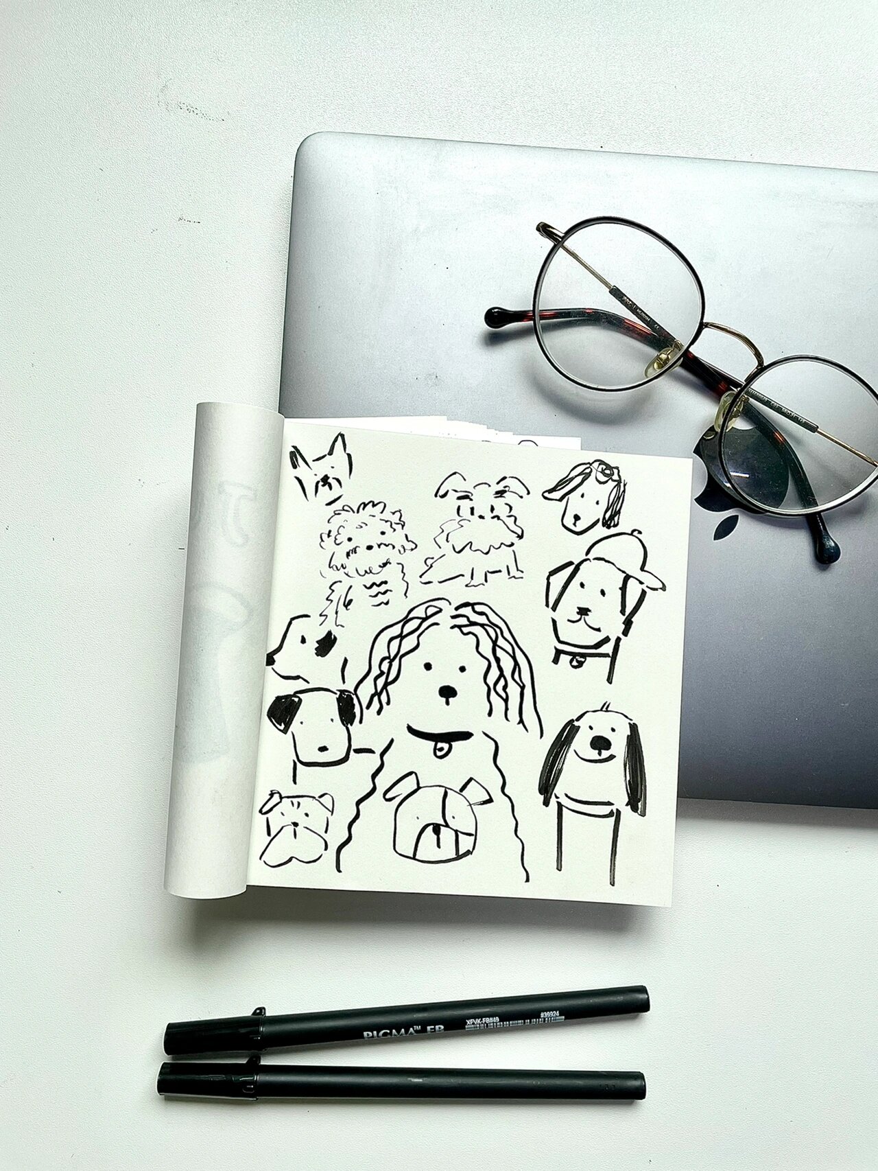 手绘|小本子小画