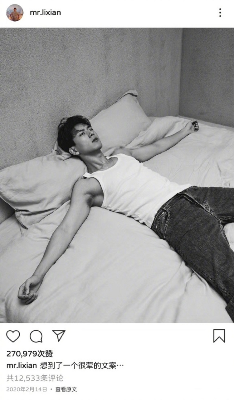 李现早期ins ,好有生活气息的发言,感觉明星在外网的社交网站会更真实