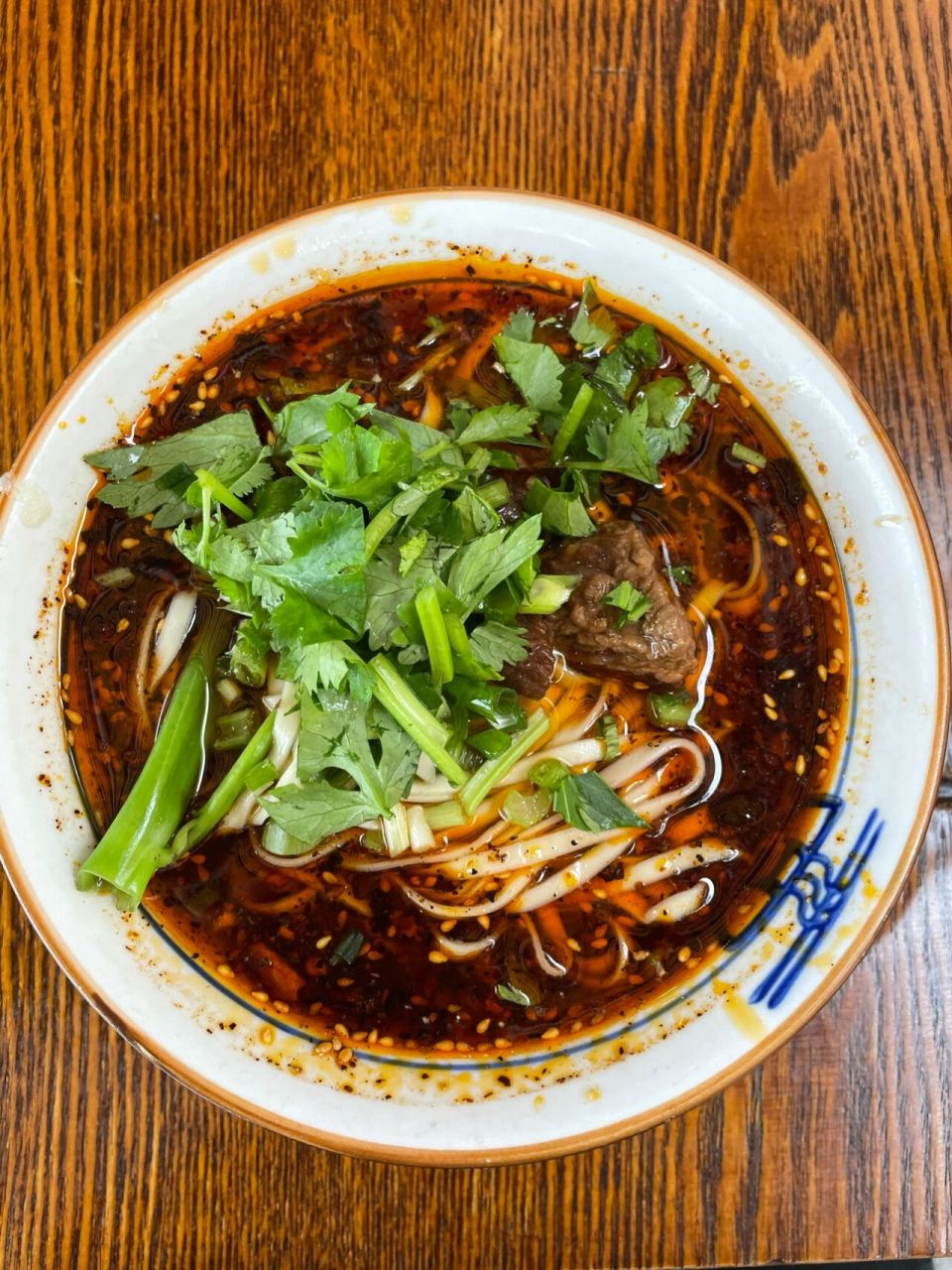 成都难得的韭菜叶子面 好吃好吃,成都太难遇到韭菜叶子面咯!