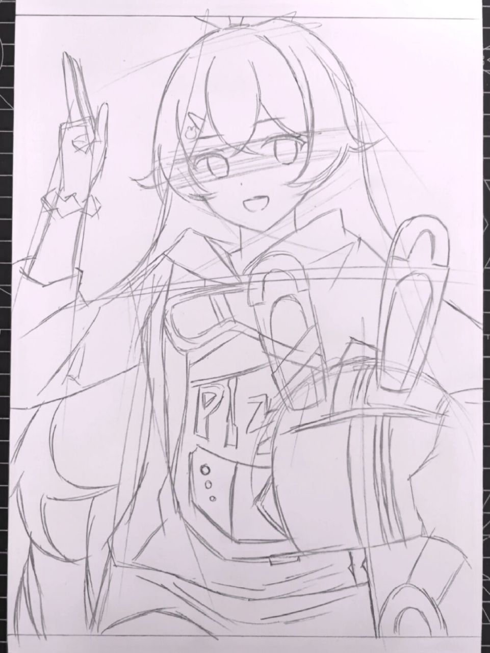 小太阳96 #安柏# #临摹