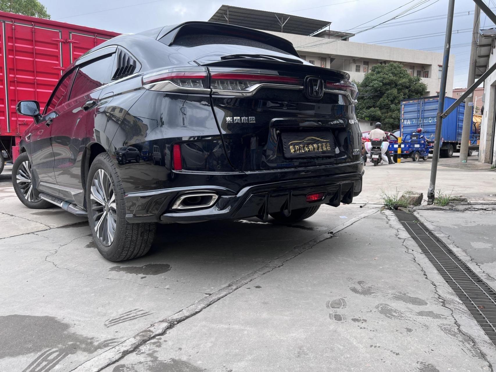 适用于20-24款本田urv改装小包围 新款urv改装前唇 后唇 包角 中翼