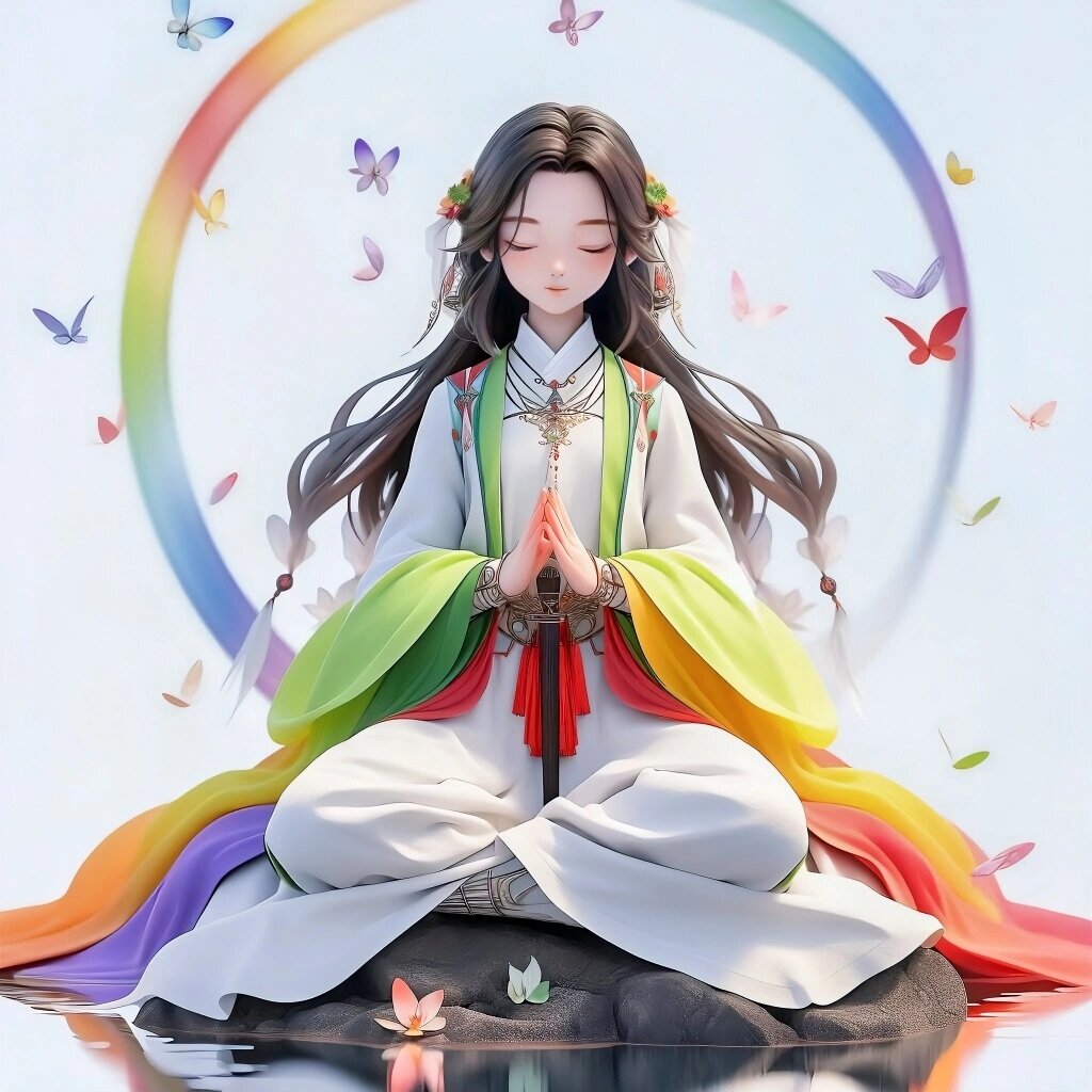 修行系列之佛系/道系女头