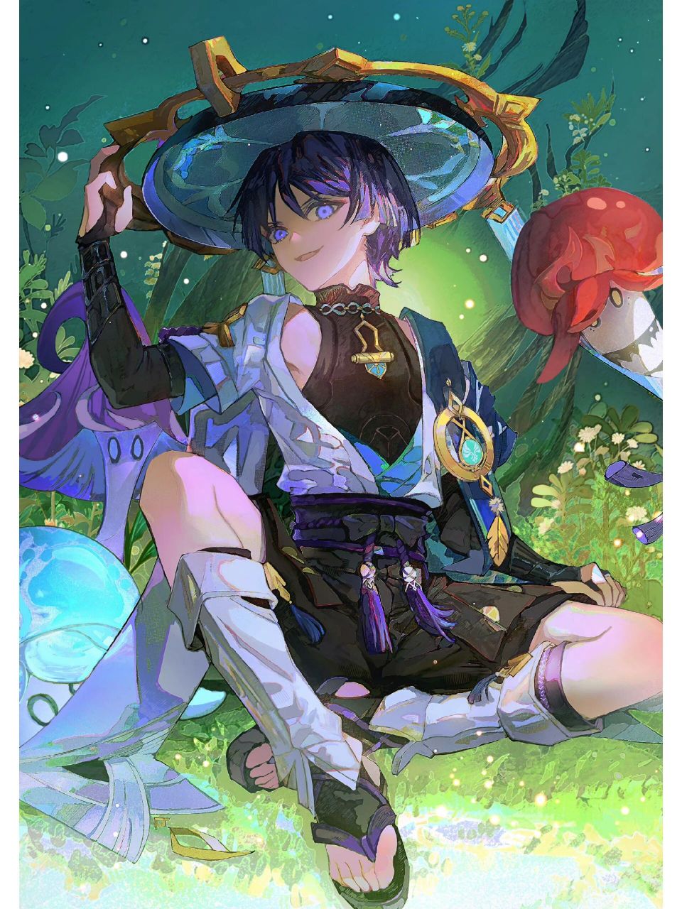 82散兵壁纸 82散兵 	 82原神同人作