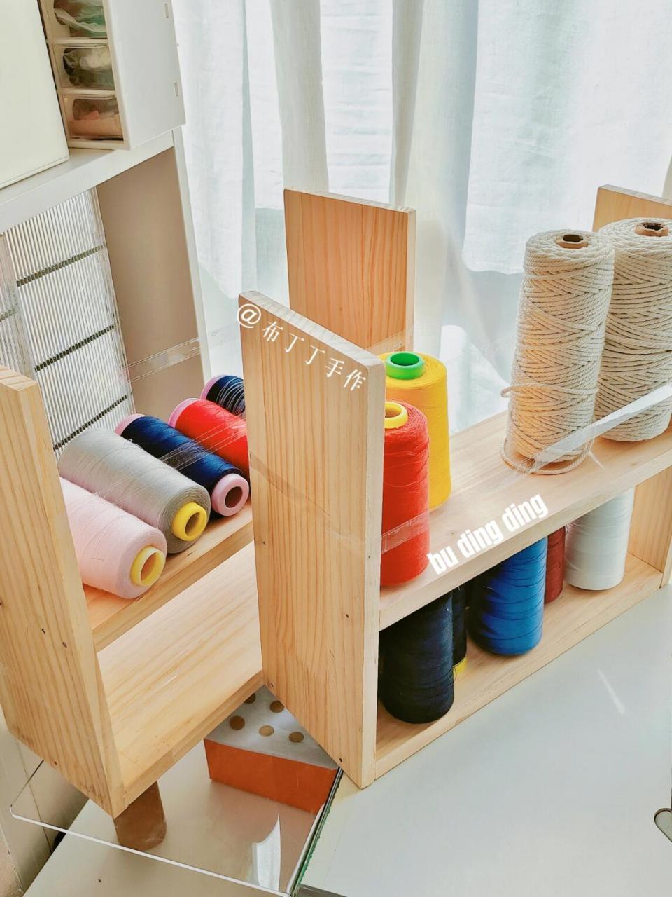 手工做了大概有十年了,缝纫线收纳一直是我头疼的一个问题.