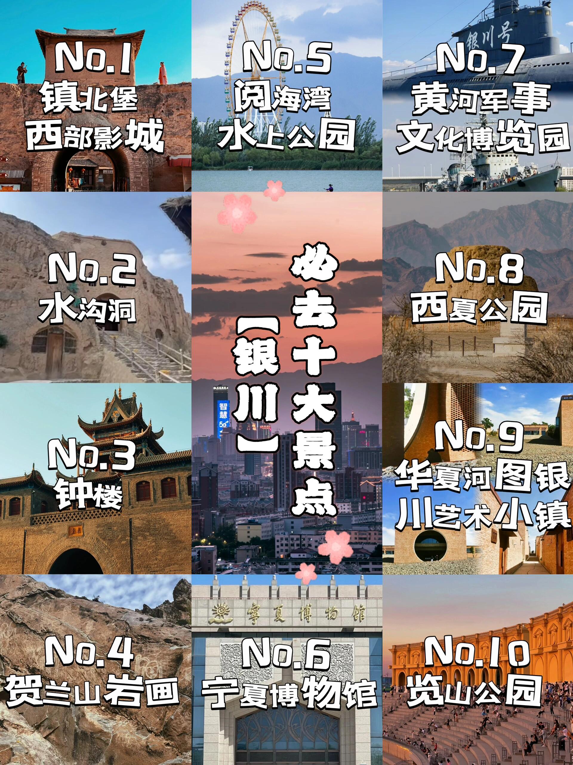 银川必去十大景点❗️新手必看❗️❗️附旅游攻略