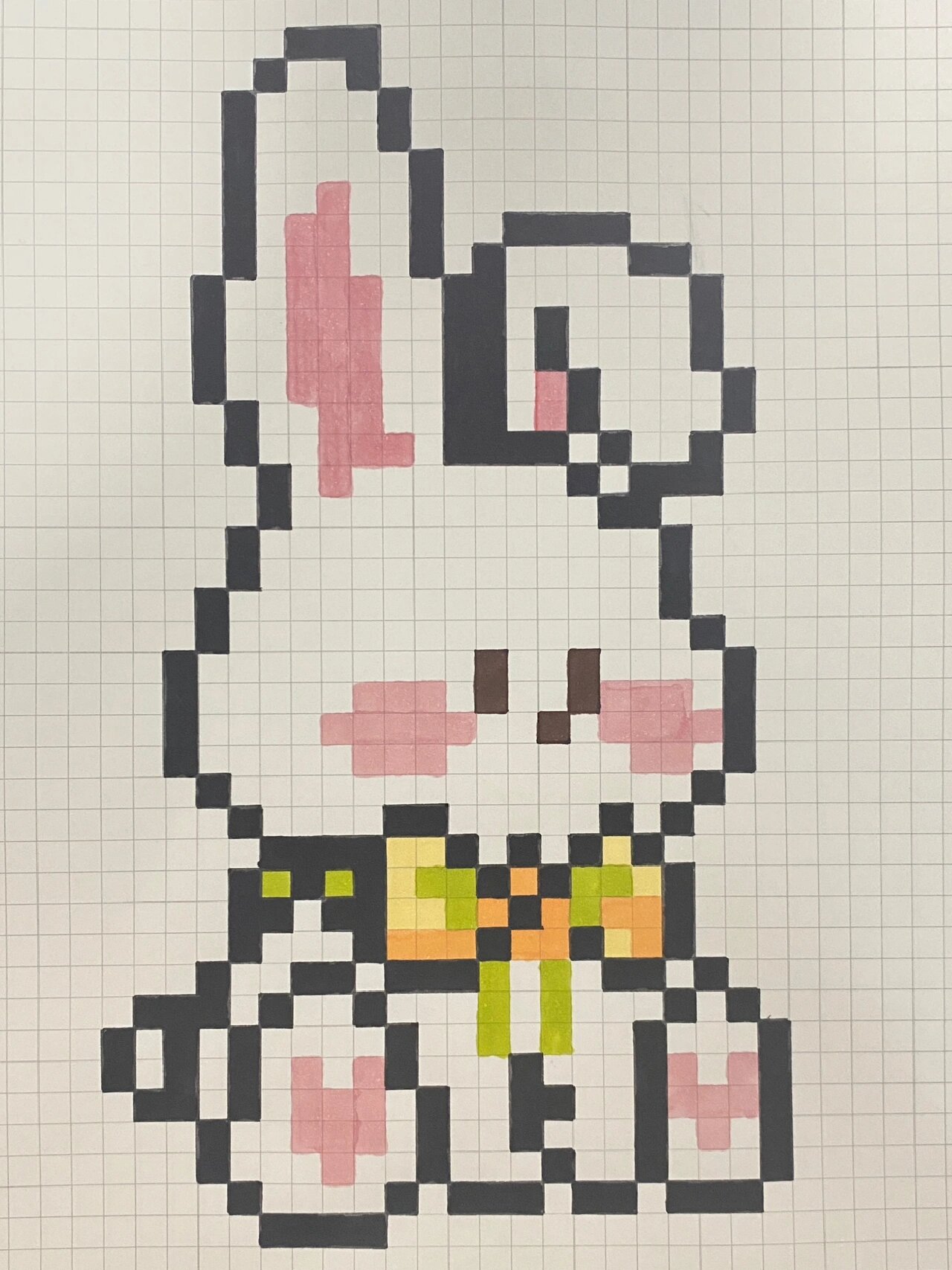 像素画:兔子9291