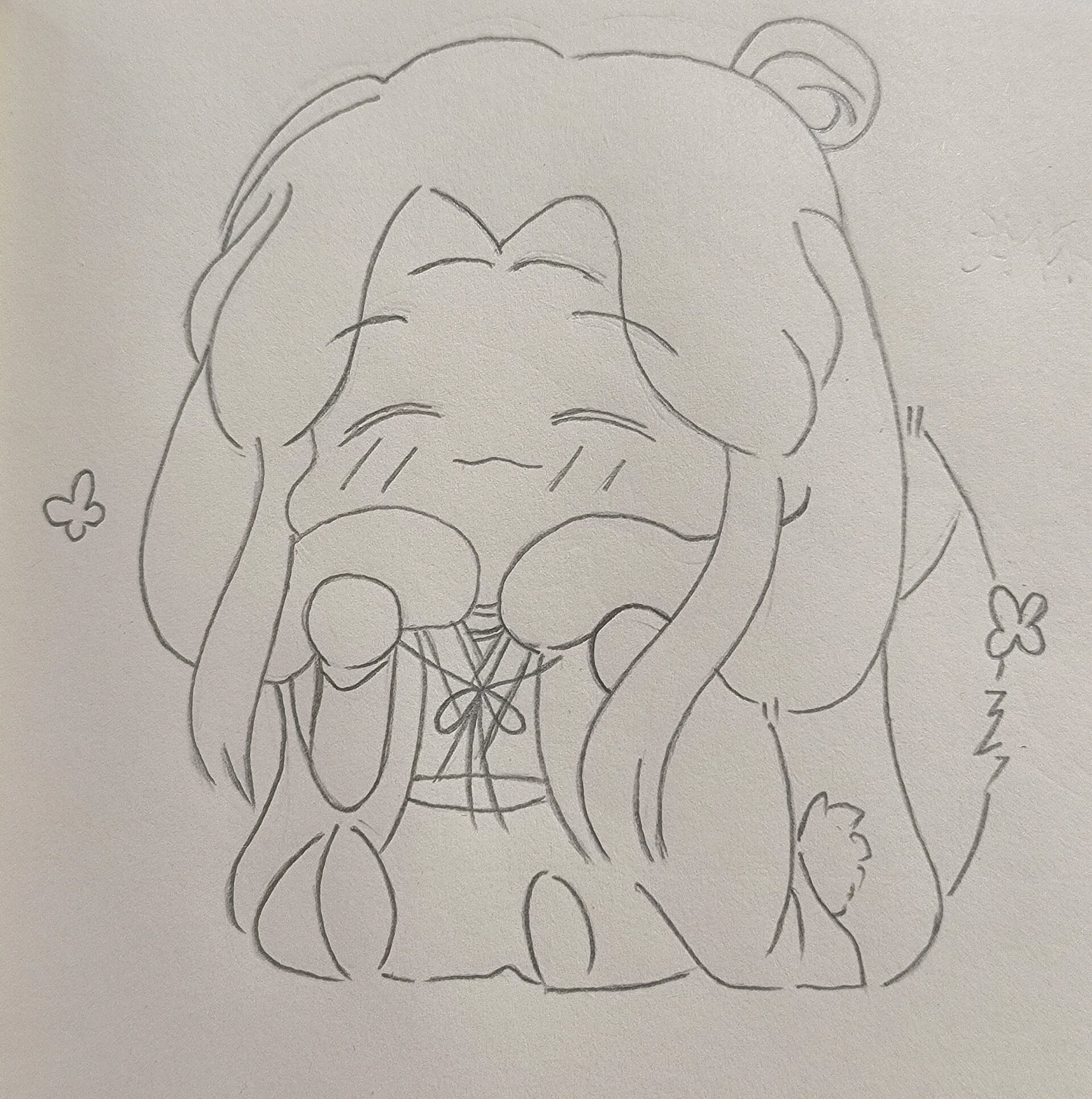 《天官赐福》临摹