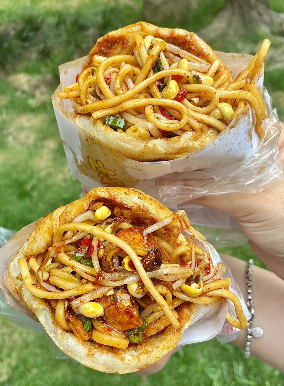 德阳美食 | 土著才知道的爆好吃凉面夹饼子 乌啦啦没吃都觉得可惜00