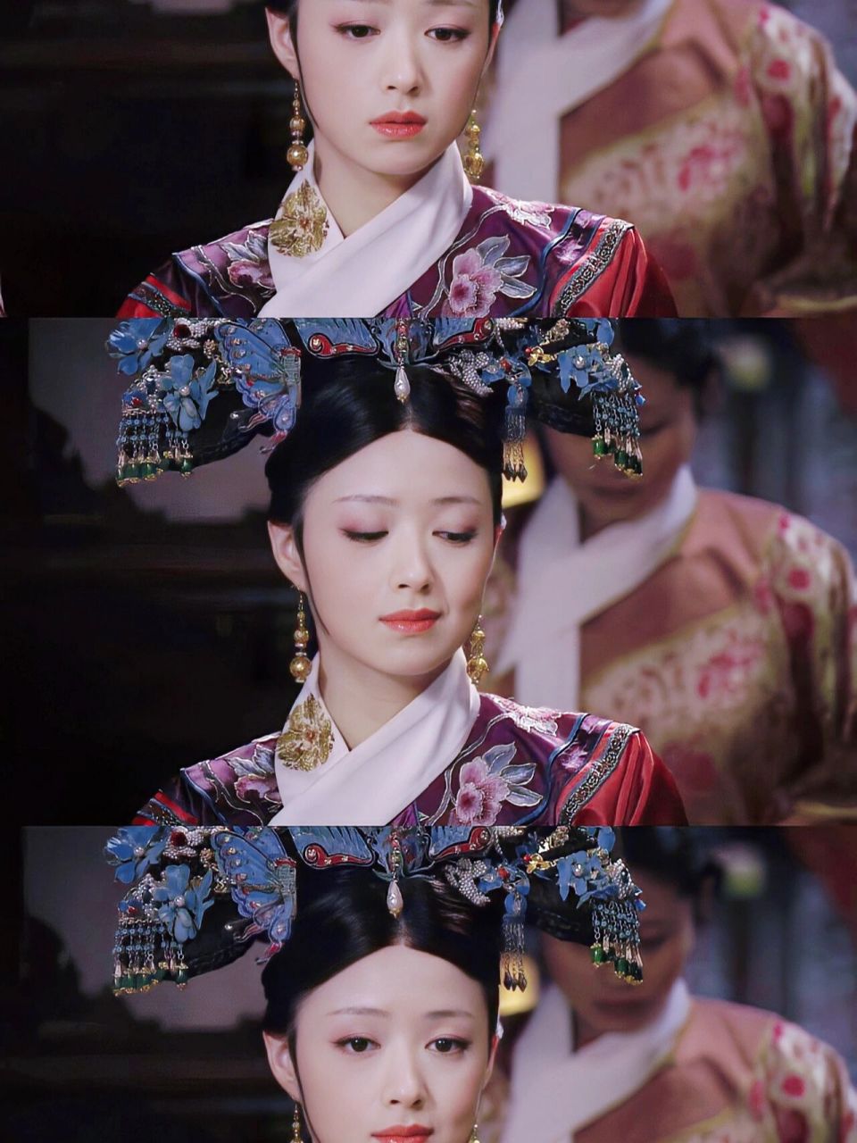 虽然蒋欣现在热衷于一头短发在各种生活剧,乡土剧以及战争剧里演女