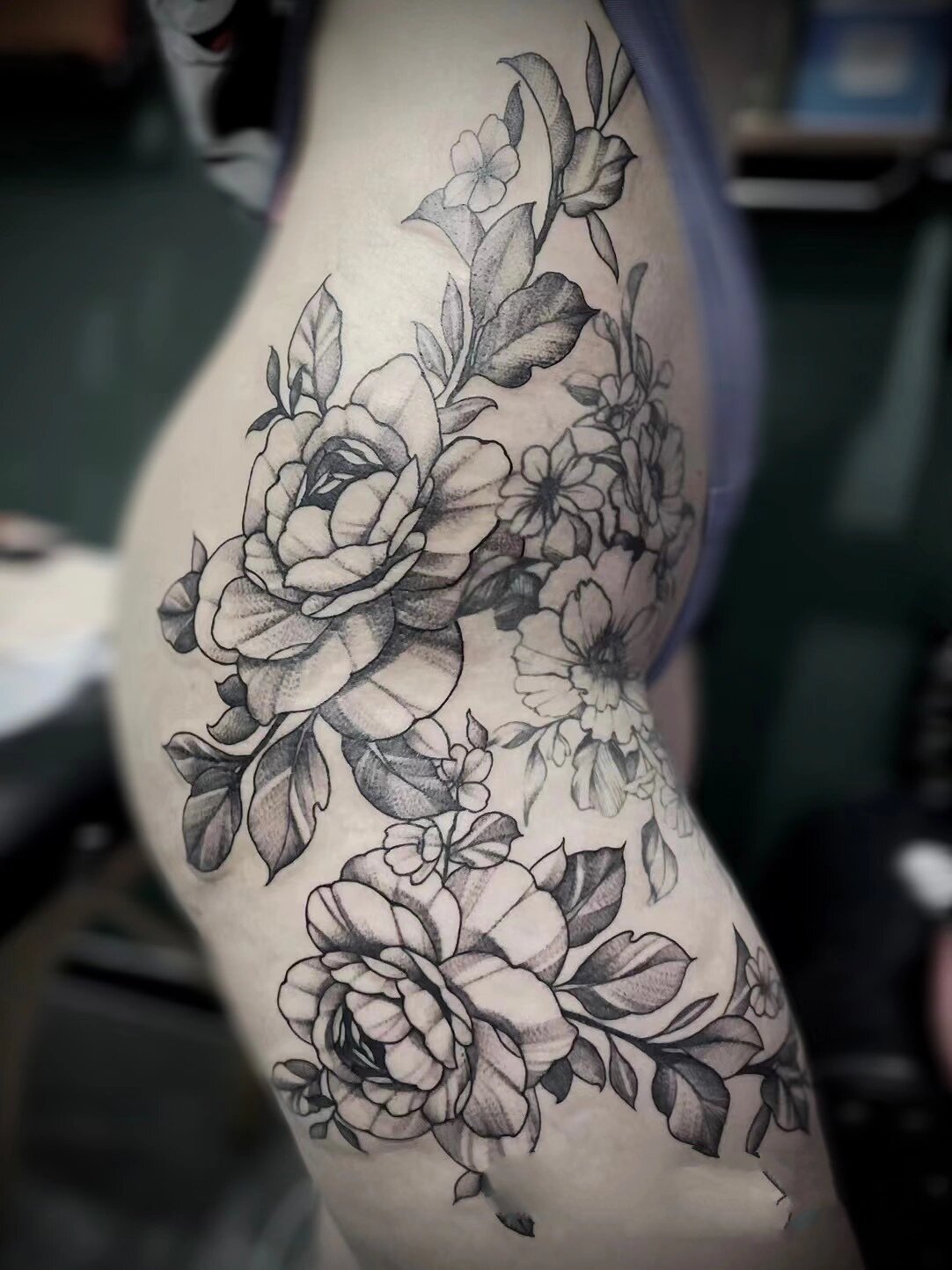 侧臀纹身真的yyds