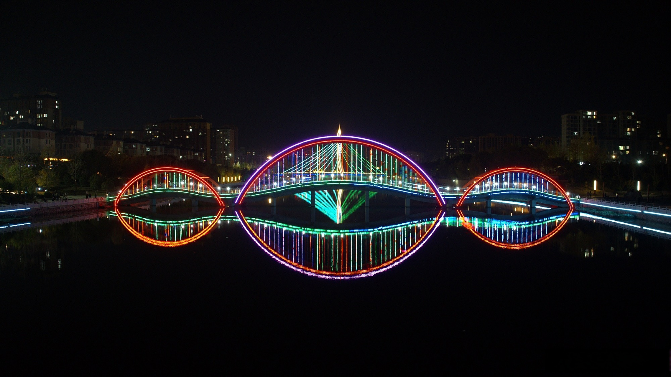 随手拍信阳# 图说|息县:"桥"见美好(息县融媒中心)#美在信阳