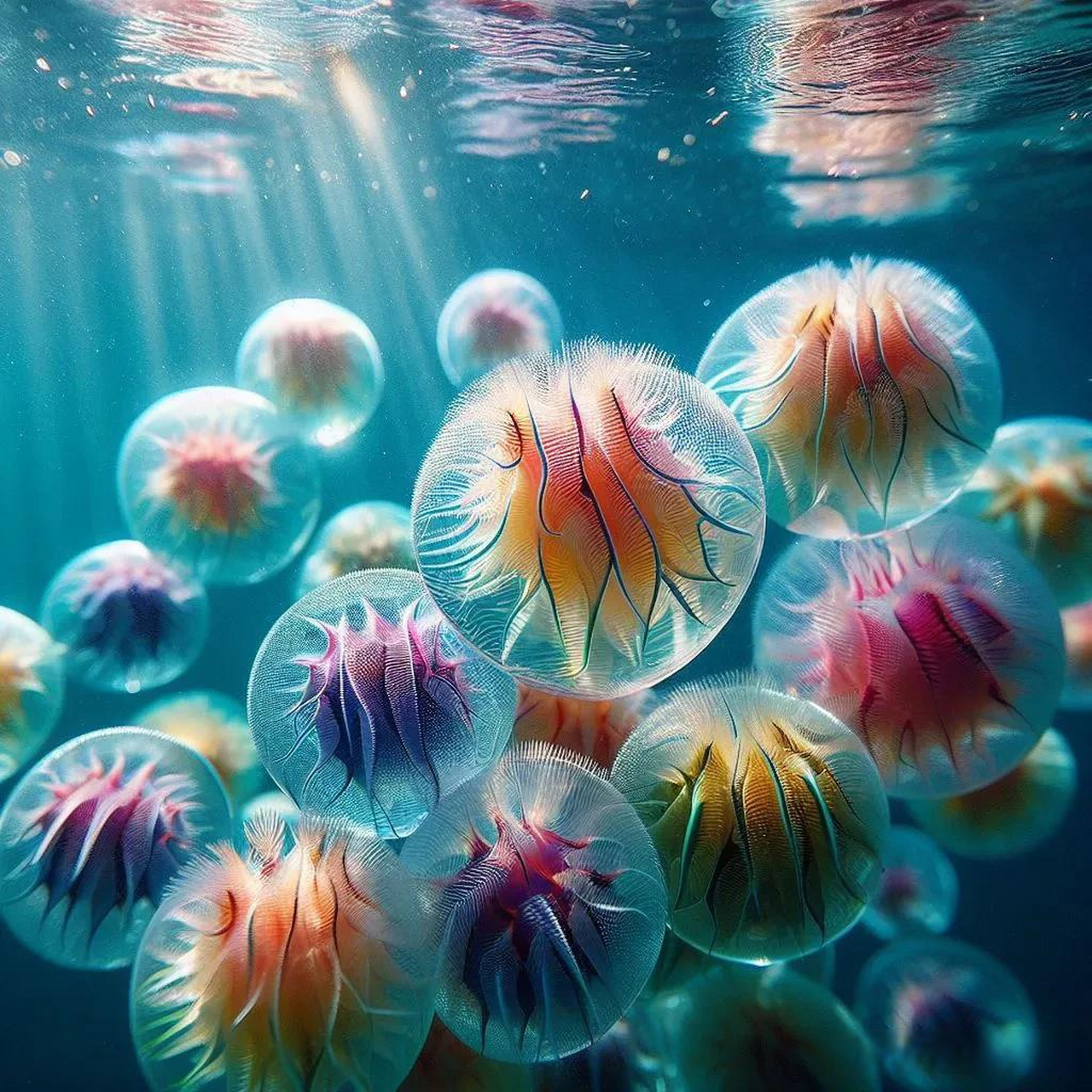 海苹果:海洋中的神秘生物 海苹果是一种动物,属于棘皮动物门,和海参